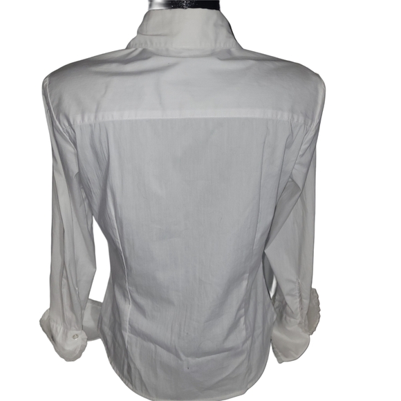 Nicole Benisti White Button-Up Shirt - Picture 5 of 6